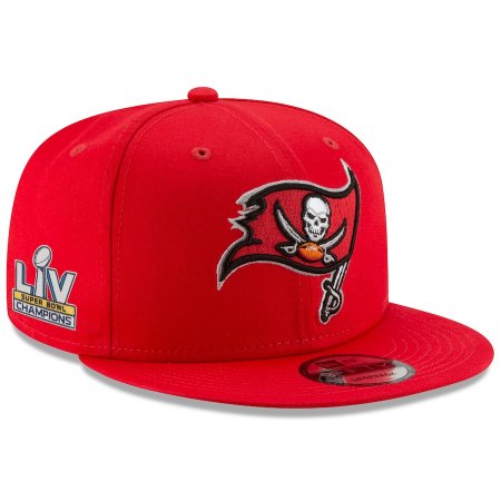 Tampa Bay Buccaneers - Super Bowl LV Champs Red 9FIFTY NFL Kšiltovka