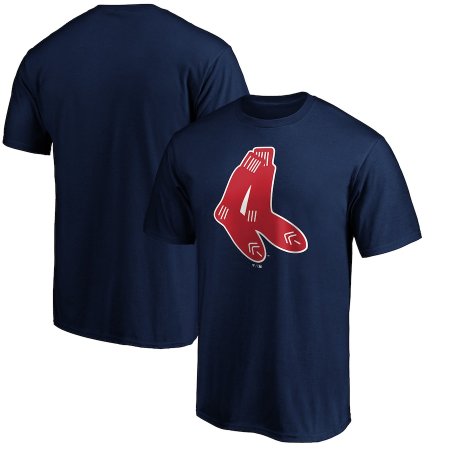 Boston Red Sox - Cooperstown Huntington Logo MLB T-Shirt