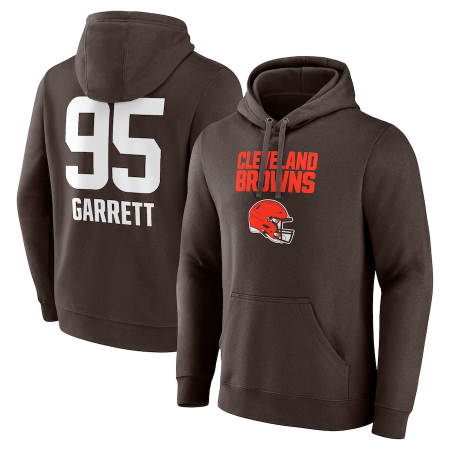 Cleveland Browns - Myles Garrett Wordmark NFL Mikina s kapucí