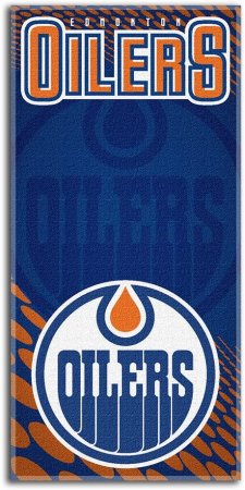 Edmonton Oilers - Emblem Beach  NHL Ręcznik plażowy