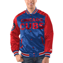 Chicago Cubs - Full-Snap Varsity Satin MLB Bunda