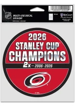 Carolina Hurricanes - 2026 Stanley Cup Champions NHL Sticker