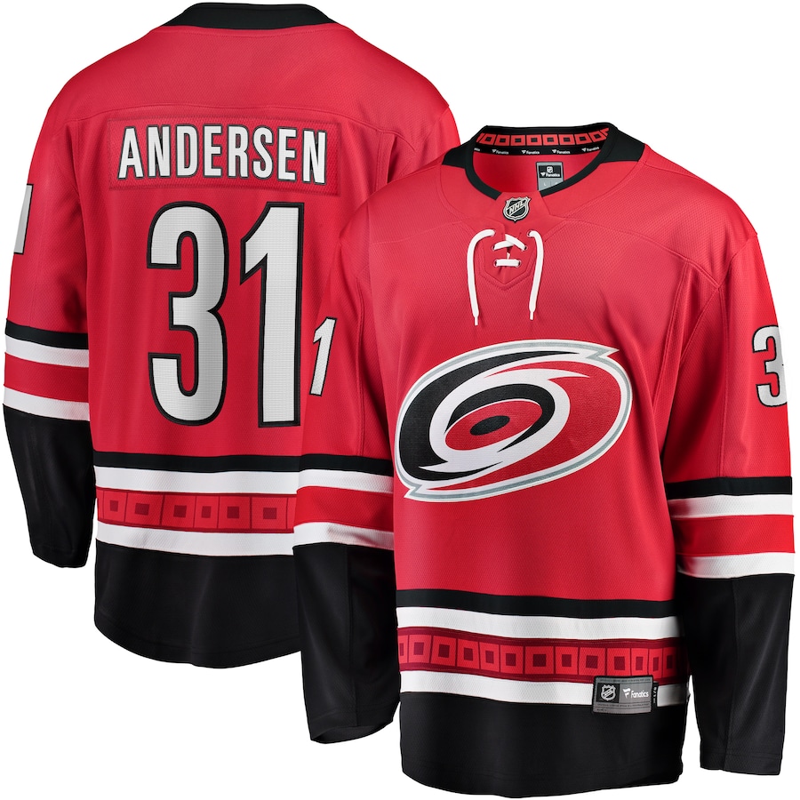 Carolina Hurricanes Frederik Andersen Breakaway NHL Trikot