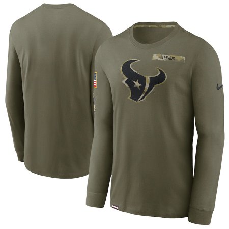 Houston Texans - 2021 Salute To Service NFL Tričko s dlouhým rukávem