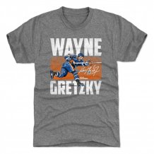 Edmonton Oilers - Wayne Gretzky Hockey Gray NHL T-Shirt