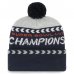Los Angeles Rams - Super Bowl LVI Champions Clapboard Cuffed Pom NFL Knit Hat