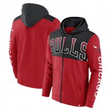 Chicago Bulls - Skyhook Coloblock NBA Bluza s kapturem
