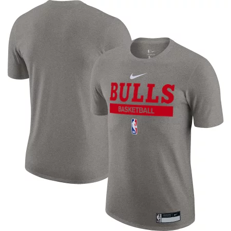 Chicago Bulls - 2022/23 Practice Legend Gray NBA T-shirt