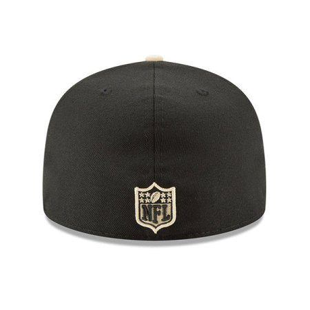 New Orleans Saints NFL Draft Black 59FIFTY Fitted Cap