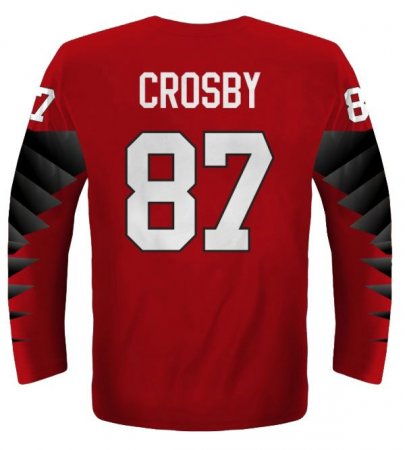 Kanada Dziecia - Sidney Crosby 2018 World Championship Replica Fan Bluza