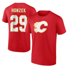 Calgary Flames - Samuel Honzek NHL T-Shirt