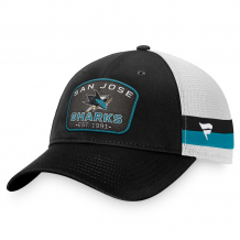 San Jose Sharks - Fundamental Stripe Trucker NHL Šiltovka