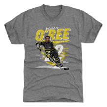 Boston Bruins - Willie O'Ree Comet Gray NHL T-Shirt