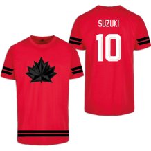 Canada - Nick Suzuki 2026 Hockey T-shirt - Red