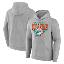 Miami Dolphins - Geometric Chrome NFL Mikina s kapucňou