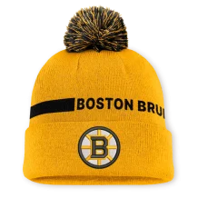 Boston Bruins - Authentic Pro Rink Cuffed NHL Zimní čepice