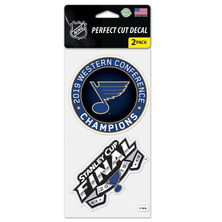 St. Louis Blues - 2019 Western Conference Champs NHL Sticker set