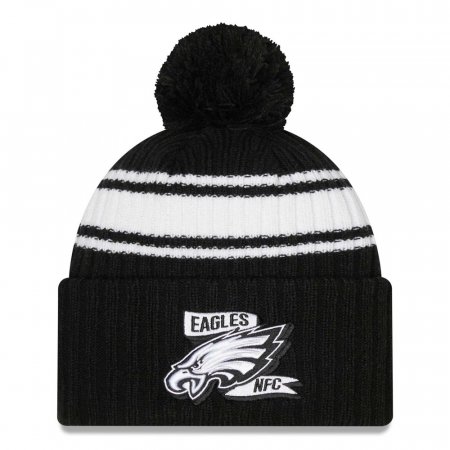 Philadelphia Eagles - 2022 Sideline Black NFL Zimní čepice