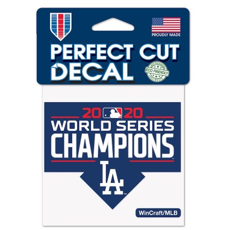 Los Angeles Dodgers - 2020 World Champions Perfect MLB Aufkleber