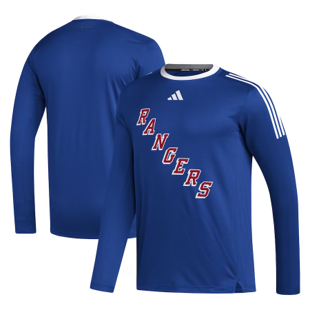 New York Rangers - Adidas AEROREADY NHL Long Sleeve Shirt