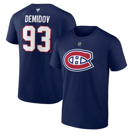 Montreal Canadiens - Ivan Demidov Stack NHL Koszułka - Wielkość: XXL/USA=3XL/EU