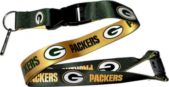 Green Bay Packers - Reversible Heavy NFL Šňůrka na klíče