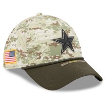 Dallas Cowboys - 2025 Salute To Service 39Thirty Camo NFL Hat