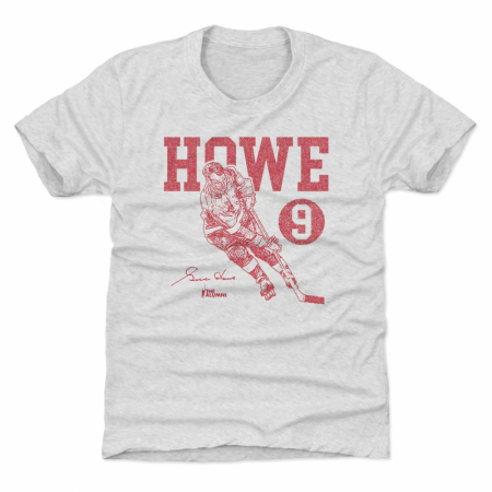 Detroit Red Wings Detské - Gordie Howe Vinatge NHL Tričko