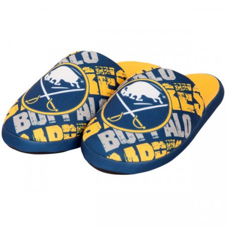 Buffalo Sabres Youth - Wordmark Printed NHL Slippers