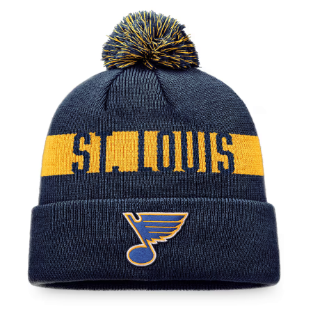 St. Louis Blues - Fundamental Patch NHL Czapka zimowa