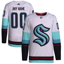 Seattle Kraken - Adizero Authentic Pro Away NHL Jersey/Własne imię i numer