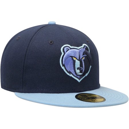 Memphis Grizzlies - Team Color 2Tone 59FIFTY NBA Hat - Size: 7 1/8