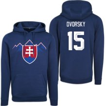 Slovakia Dalibor Dvorský 2026 Hockey Sweatshirt - Navy
