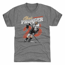 Anaheim Ducks - Chris Pronger Retro Gray NHL T-Shirt