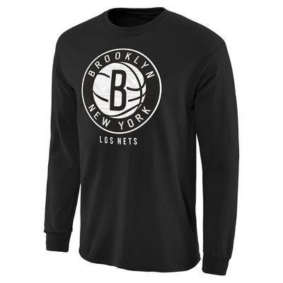 Brooklyn Nets - Noches Enebea NBA Koszulka z długim rękawem