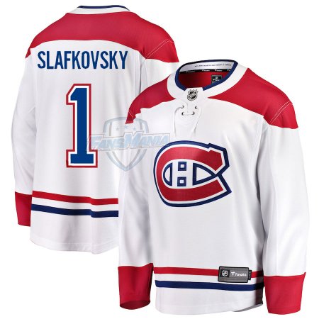 JURAJ SLAFKOVSKY MONTREAL CANADIENS ROOKIE JERSEY ADIDAS UNSIGNED NHL HOCKEY