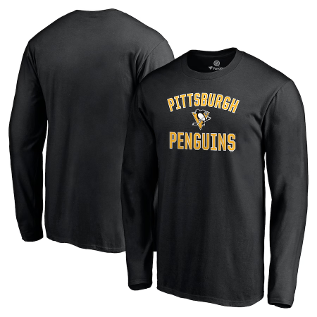 Pittsburgh Penguins - Victory Arch NHL Long Sleeve T-Shirt