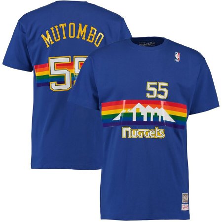 Dikembe Mutombo - Denver Nuggets Retro NBA T-shirt