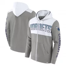 Charlotte Hornets - Skyhook Coloblock NBA Mikina s kapucňou