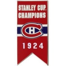 Montreal Canadiens - 1924 Stanley Cup Champs NHL Odznak
