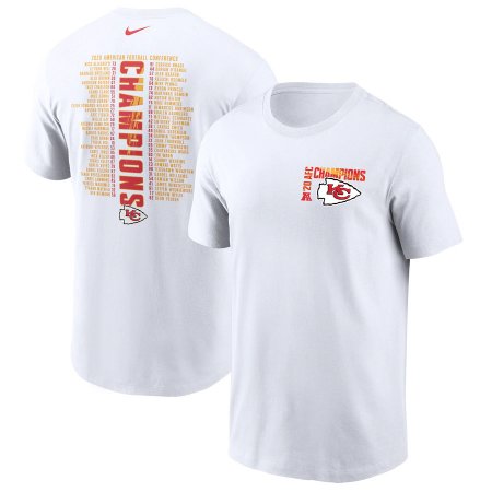 Kansas City Chiefs - 2020 AFC Champions Roster NFL T-Shirt