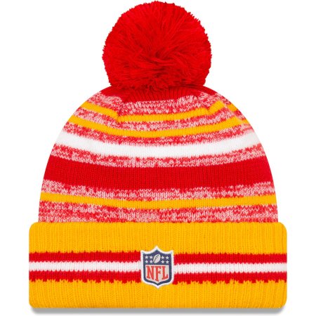 Kansas City Chiefs - 2021 Sideline Home NFL zimná čiapka