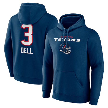 Houston Texans - Tank Dell Wordmark NFL Bluza z kapturem