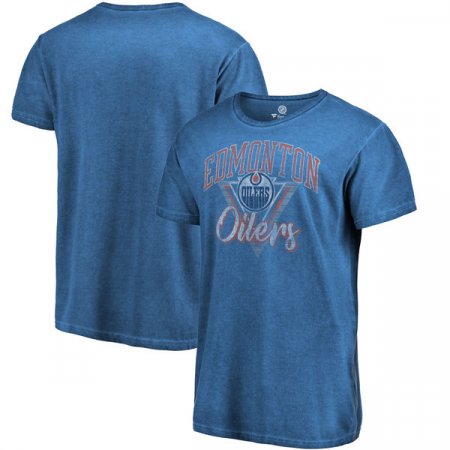 Edmonton Oilers - Shadow Washed Retro NHL  T-Shirt