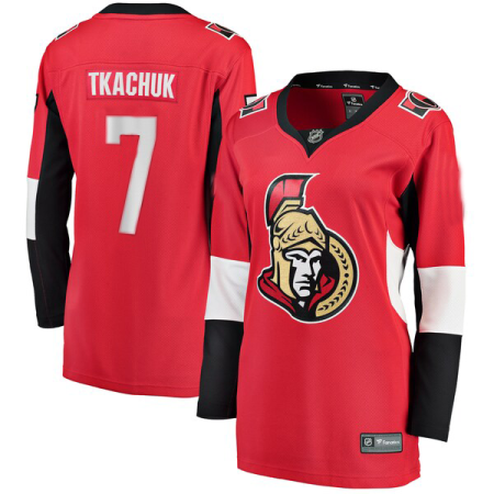 Ottawa Senators Womens - Brady Tkachuk Home NHL Jersey