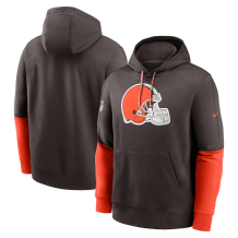 Cleveland Browns - 2024 Sideline Club Pullover Brown NFL Sweatshirt