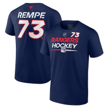 New York Rangers - Matt Rempe Authentic Pro Prime NHL T-Shirt