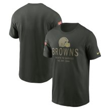 Cleveland Browns - 2025 Salute To Service Primary NFL T-shirt