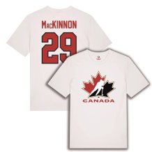 Kanada - Nathan MacKinnon White T-shirt