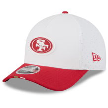 San Francisco 49ers - 2025 Training Camp White 9Forty NFL Kšiltovka